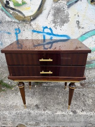 Mesilla auxiliar madera y metal