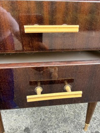 Mesilla auxiliar madera y metal