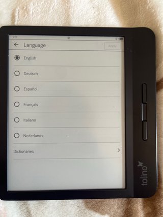 Tolino vision 5+ funda