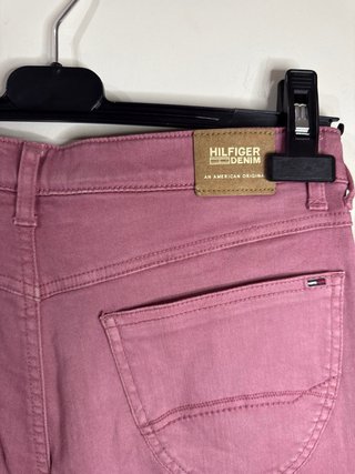 Pantalones Tommy Hilfiger Mujer Rosa