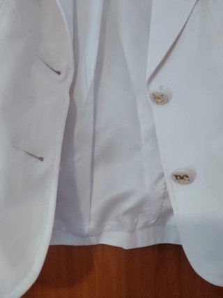 Giacca bianca elegante