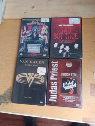 DVDs Rock y Metal: Varias Bandas,, LIQUIDACIÓN,,5