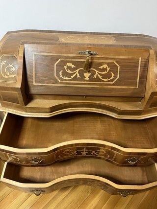 Escritorio Auxiliar Madera Restaurado