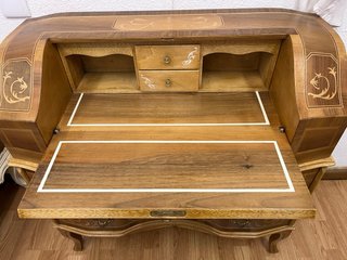 Escritorio Auxiliar Madera Restaurado