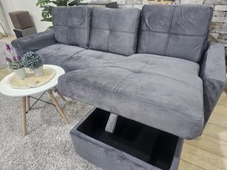 Sofá Cama Chaiselongue de 215cm con Arcón