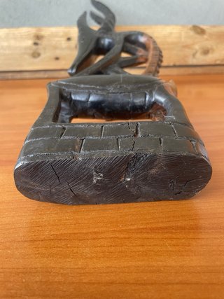 Grande scultura africana antilope Chi Wara Bamana