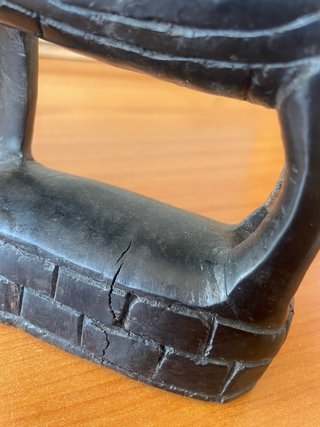 Grande scultura africana antilope Chi Wara Bamana