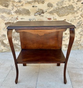 Mesita/mueble Auxiliar Antiguo Madera