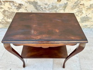 Mesita/mueble Auxiliar Antiguo Madera