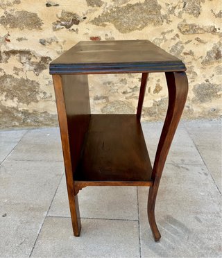 Mesita/mueble Auxiliar Antiguo Madera