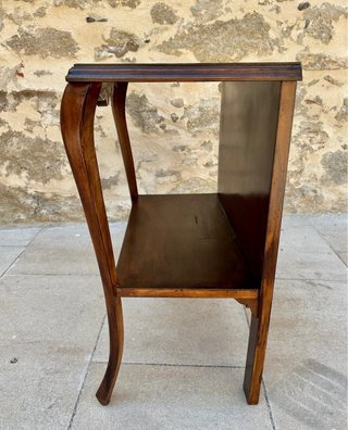 Mesita/mueble Auxiliar Antiguo Madera