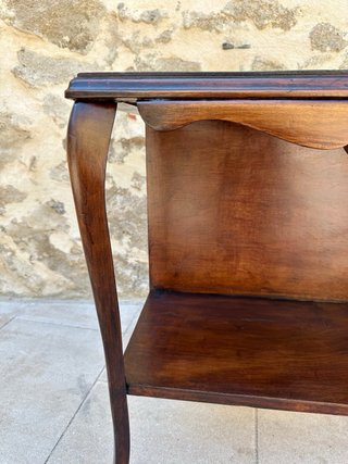 Mesita/mueble Auxiliar Antiguo Madera