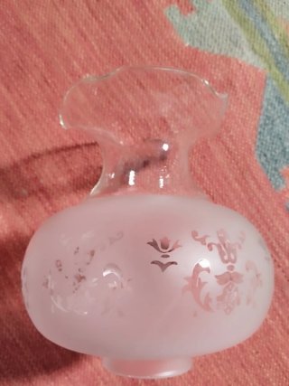 Tulipas de cristal para lámparas (11 unidades)