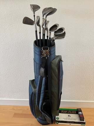 Set Golf Wilson Zurdo 12 Palos + Bolsa + Pelotas
