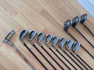 Set Golf Wilson Zurdo 12 Palos + Bolsa + Pelotas