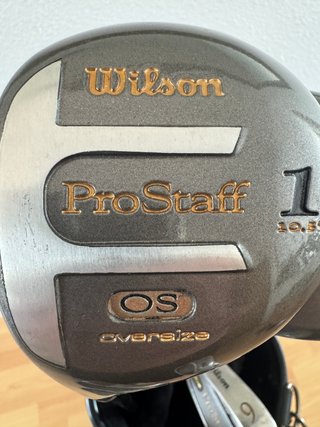 Set Golf Wilson Zurdo 12 Palos + Bolsa + Pelotas