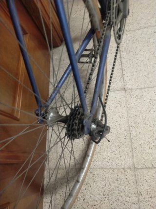 Bicicleta Carretera Gitane 1980s Azul