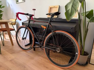 Bicicleta Piñón Fijo Negra