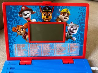 Ordenador infantil Patrulla Canina Lexibook