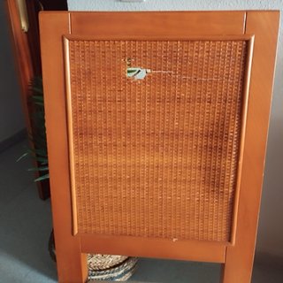 6 Sillas Comedor Madera y Tela Beige