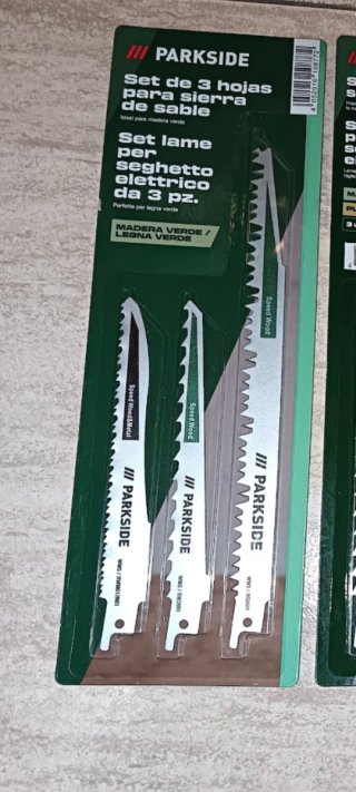 Set 3 Sierras Sable Parkside Nuevo
