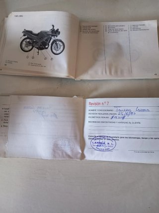 Se vende Honda nsr 125 año 1992