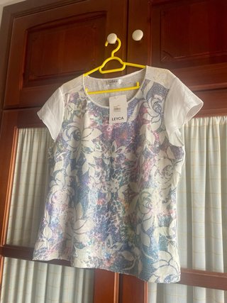 Blusa LEYCA L Lentejuelas Viscosa Multicolor