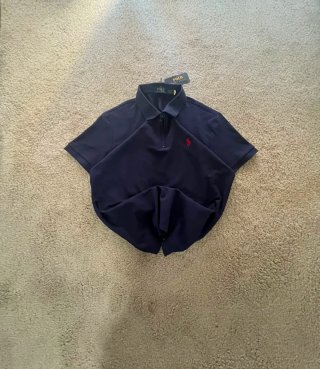 Polo Ralph Lauren azul, talla S.