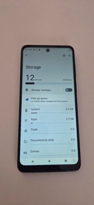 Motorola Moto G22 6,5 90Hz Max Vision Nero