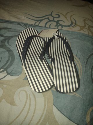 Chanclas Tommy Hilfiger Rayas