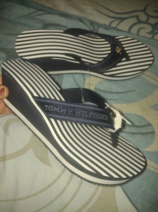 Chanclas Tommy Hilfiger Rayas
