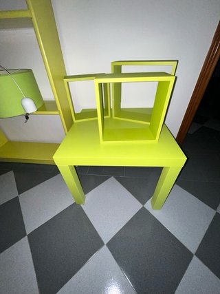 Lote Muebles Verde pistacho y Patas Cortina.