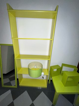 Lote Muebles Verde pistacho y Patas Cortina.