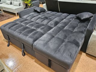 Sofá Cama Chaiselongue de 210cm con Arcón