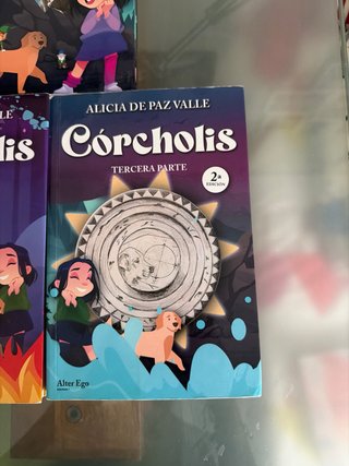 Lote tres libros Córcholis