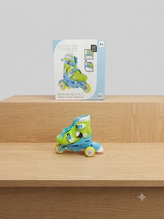 Patines Evolutivos FUNBEE 2-en-1 (3+ años)