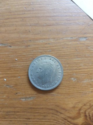 Moneda Juan Carlos I Rey de España 1984