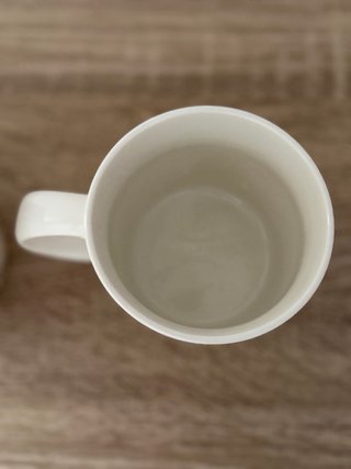 Juego de 2 tazas de porcelana