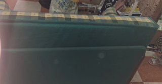 Sofá Cama Tela Cuadros