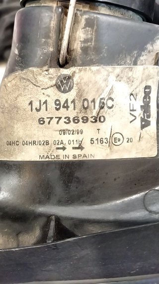 FARO DELANTERO Volkswagen Golf IV Berlina (1J1)(10.1997->2004)