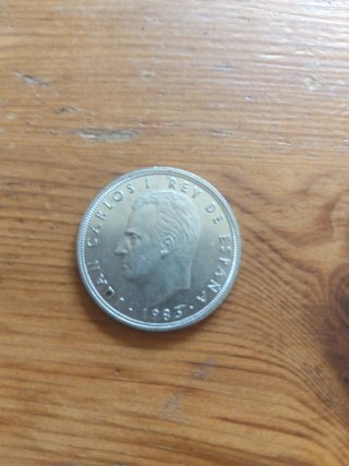 Moneda Carlos I Rey de España 1983
