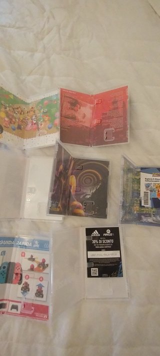 11 Custodie Vuote Nintendo Switch