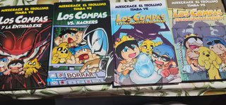 Pack de libros en Español ( 4 TOMOS)
