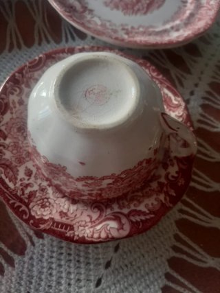 Juego Tazas y Platos La Cartuja