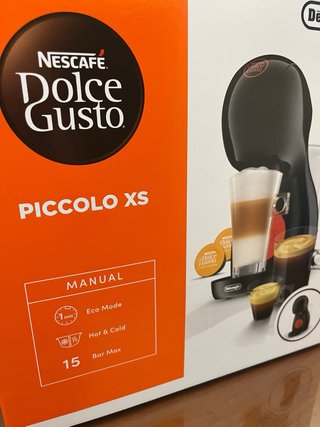 Cafetera Dolce Gusto en su caja