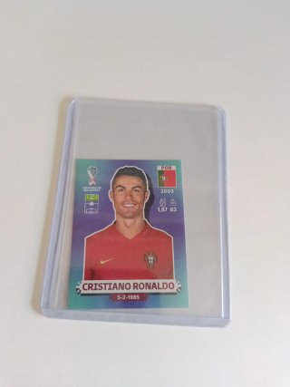 Lote 9 cartas de Cristiano Ronaldo