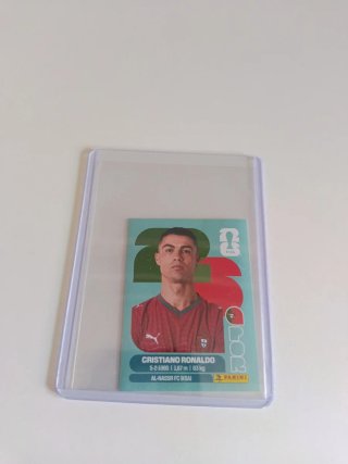 Lote 9 cartas de Cristiano Ronaldo