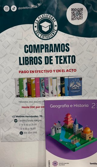 Libro de GEOGRAFIA E HISTORIA 2oESO SANTILLANA