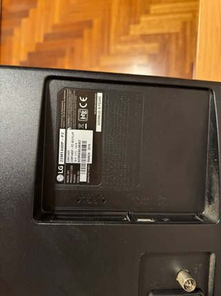 Televisor LG Negro 22 pulgadas IPS