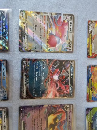 Lotto Carte Pokémon EX Inglese e Italiano